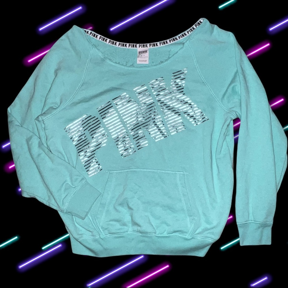 PINK Victoria’s Secret logo sweatshirt M